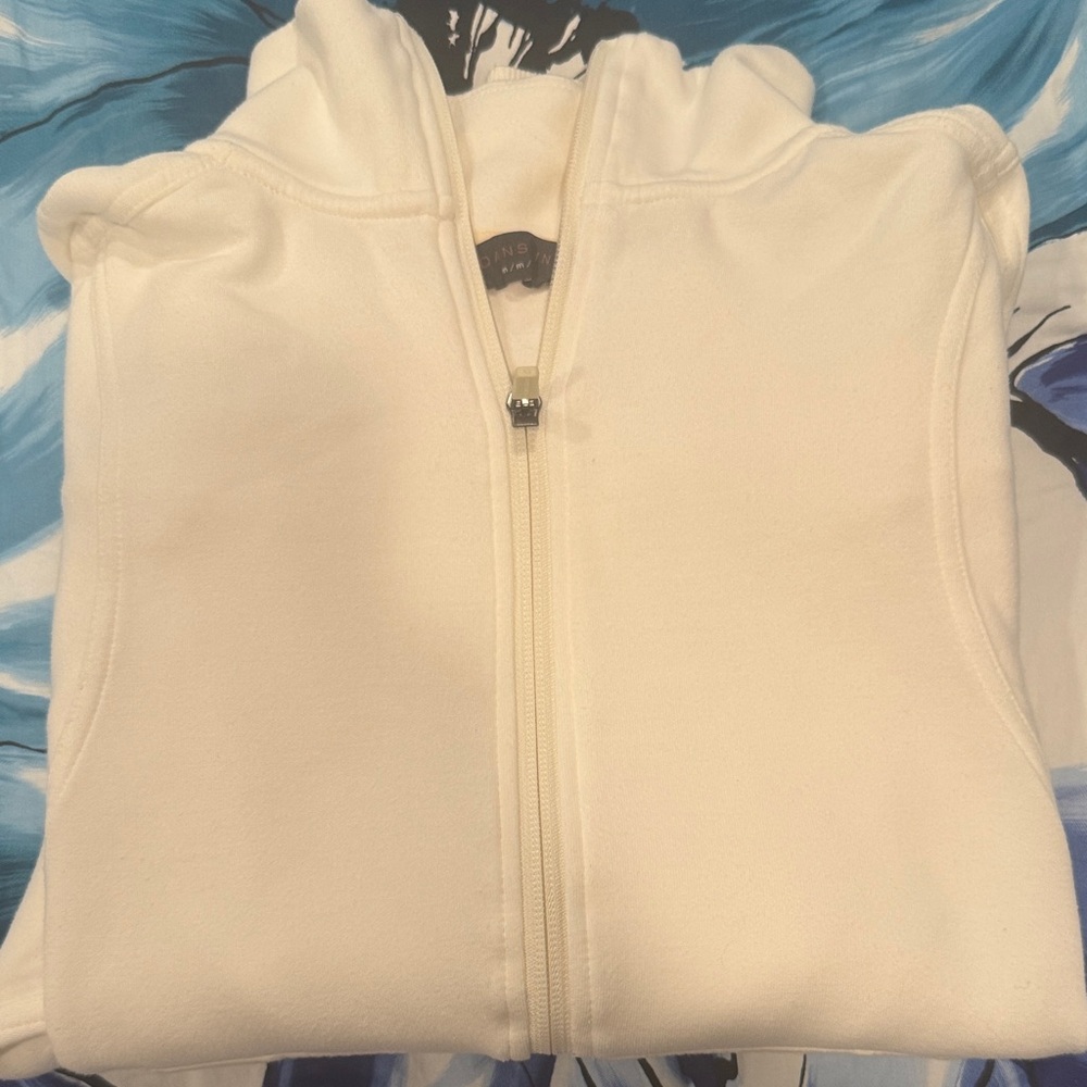 Danskin Cream Zip-Up Jacket